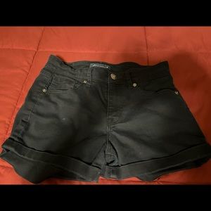 Black shorts